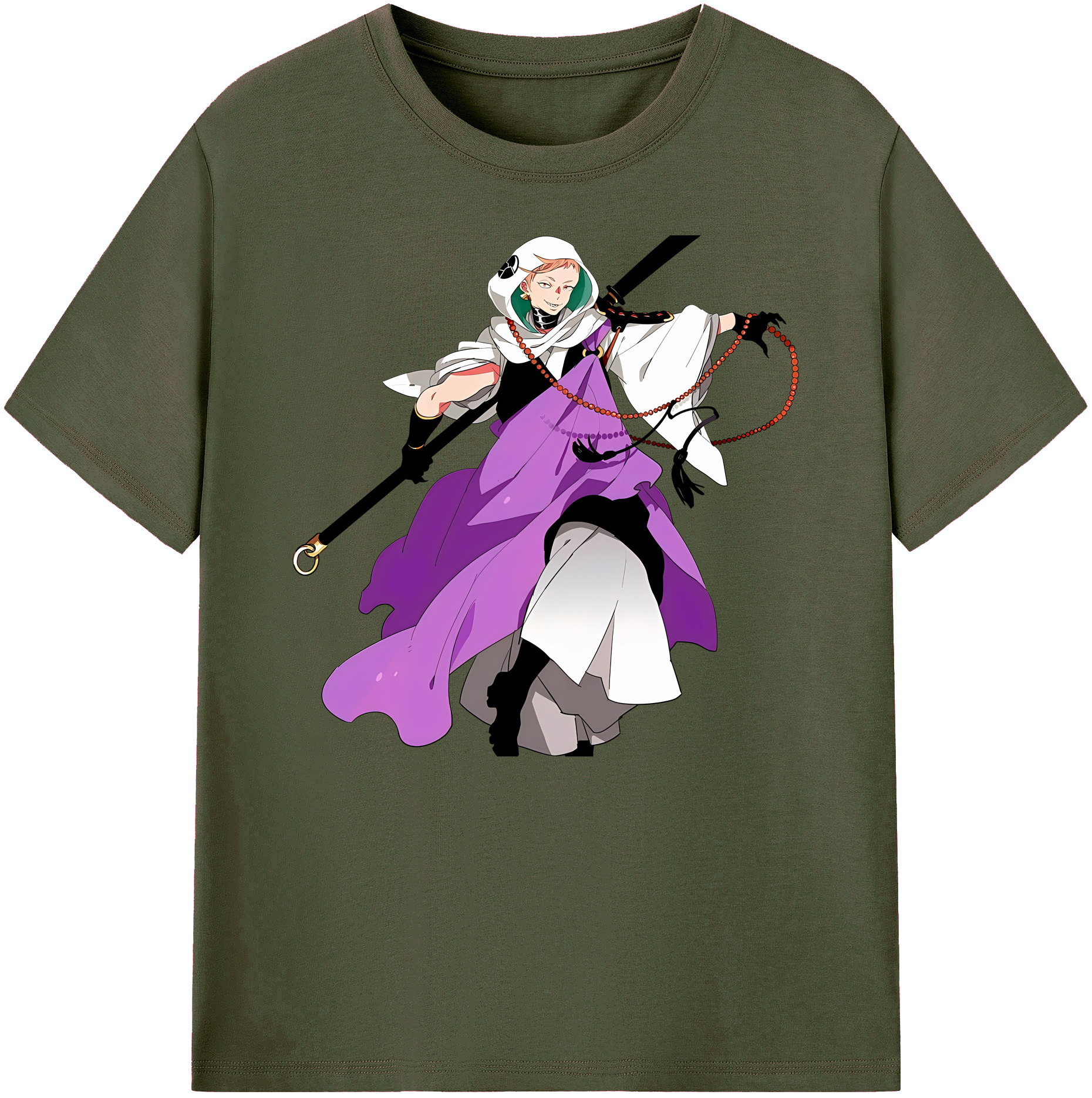 （画像用） 刀剣乱舞 Touken Ranbu 綿100％ メンズ半袖Tシャツ｜肌触りやわらか＆通気性